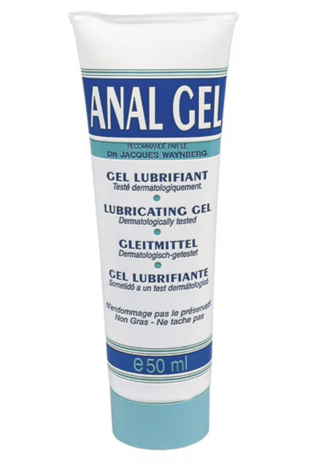 Gel lubrifiant anal à base d'eau 50ml