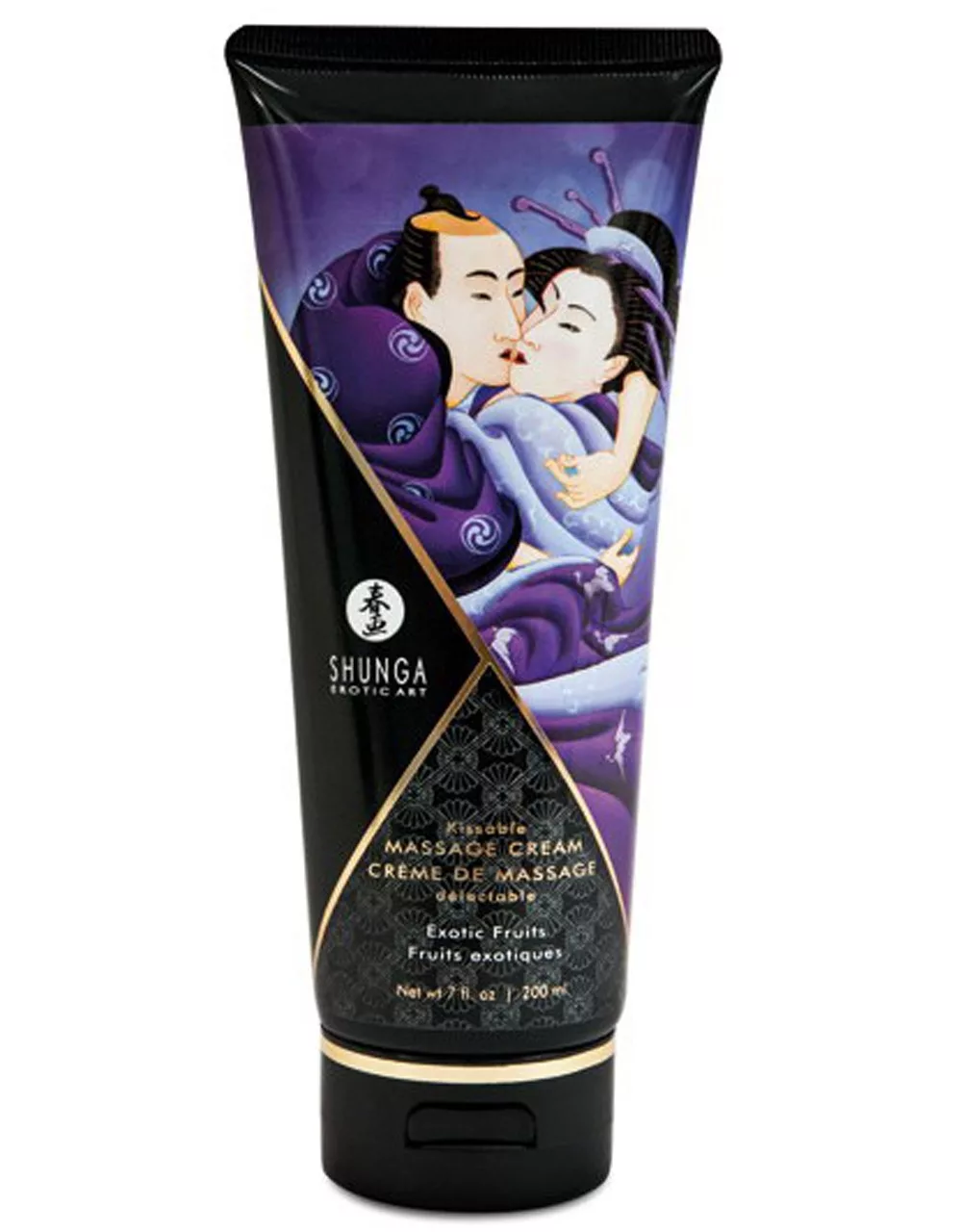Crème hydratante de massage exotique 200ml