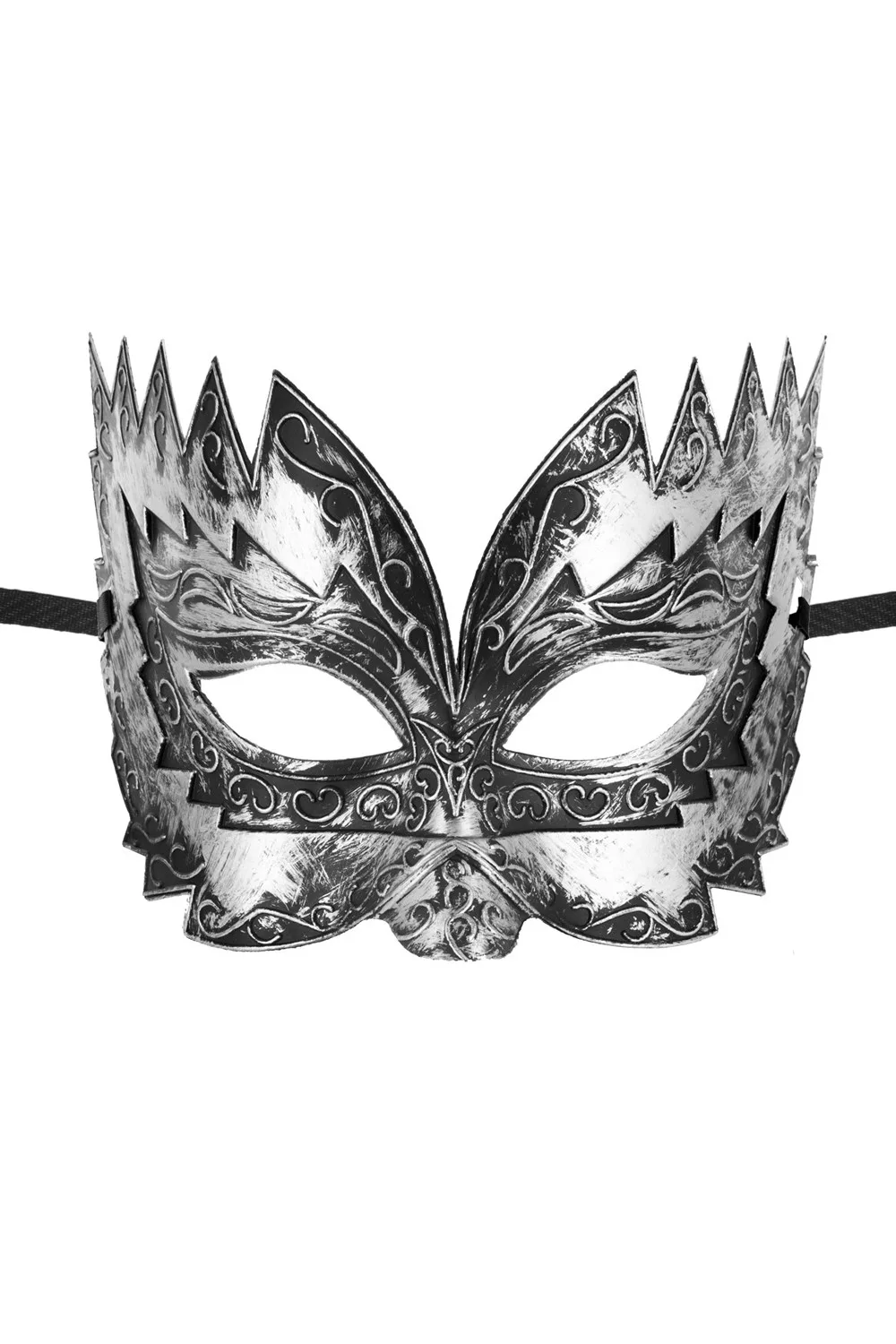 Masque haut argenté Don Giovanni