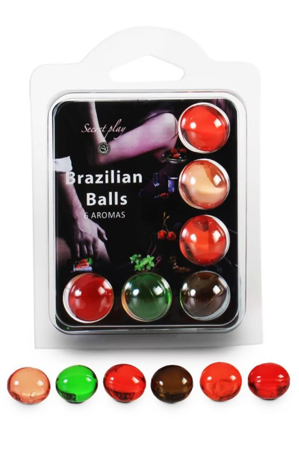 Boules de massage Brésiliennes multi-saveurs