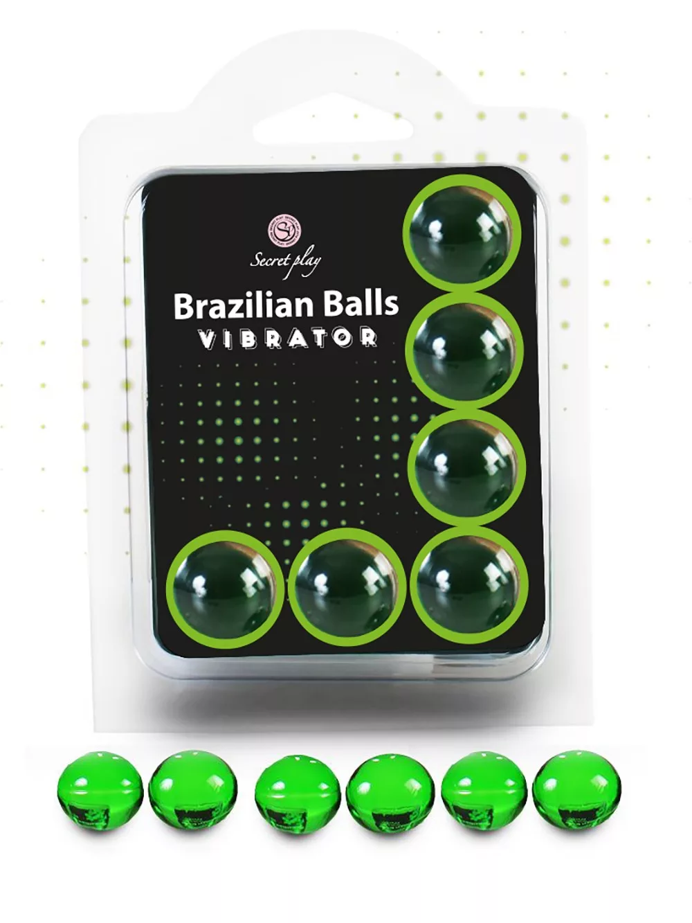 6 boules Brésiliennes effet vibrant