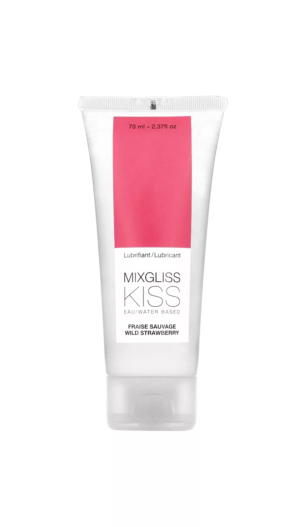 Lubrifiant Mixgliss eau Kiss Fraise sauvage 70 ML