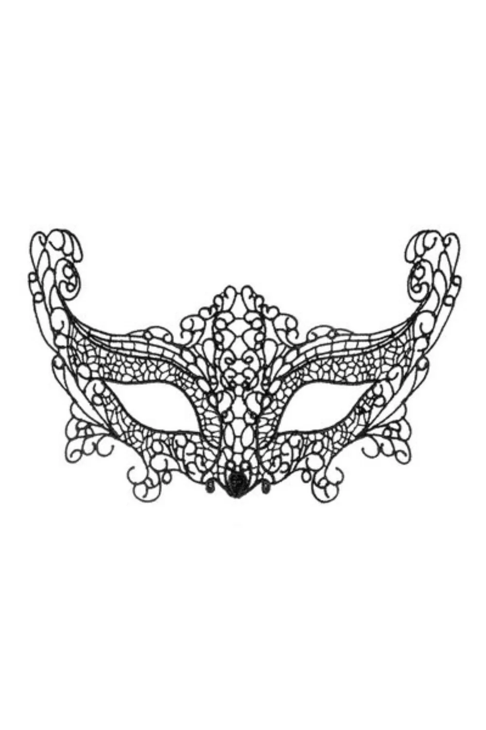 Masque souple dentelle