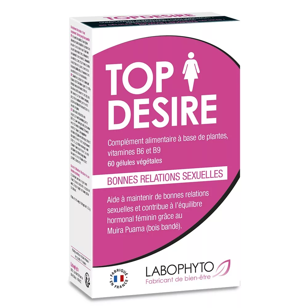 Top Desire Libido femme désir sexuel 60 gélules