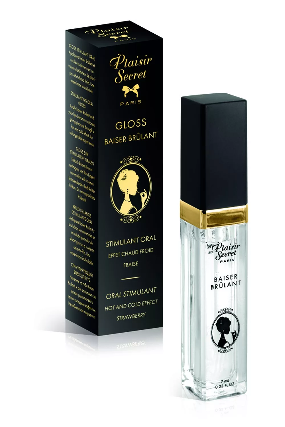 Gloss effet chaud froid, saveur fraise 7ml