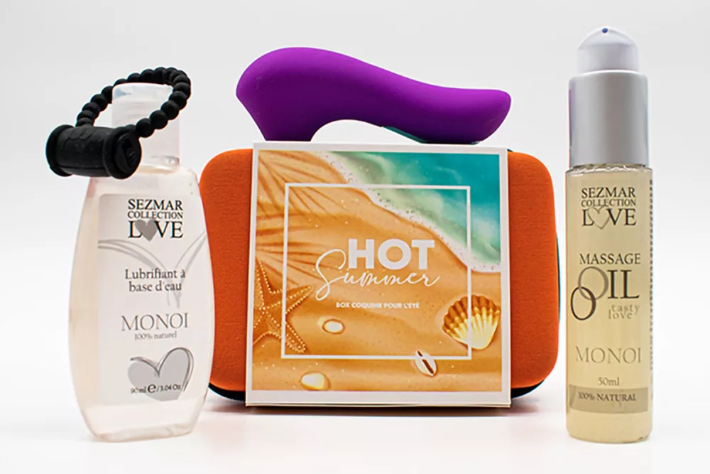 Box Hot Summer parfum pour le couple Monoï