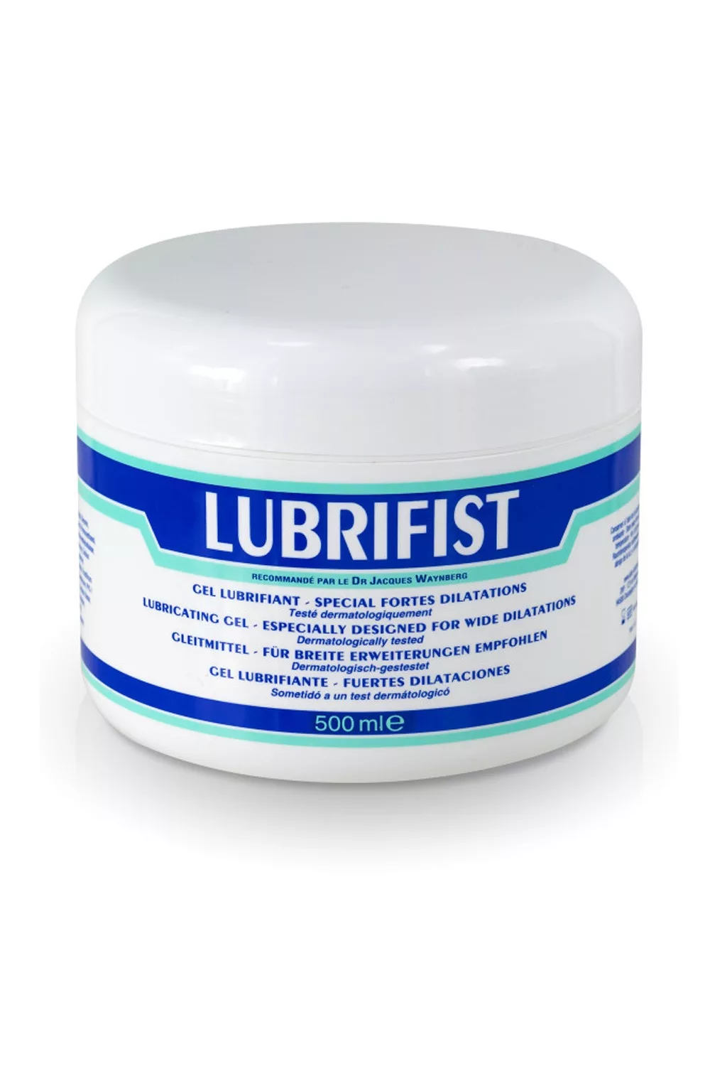 Lubrifiant à base d'eau renforcé spécial fist Lubrifist 500ml