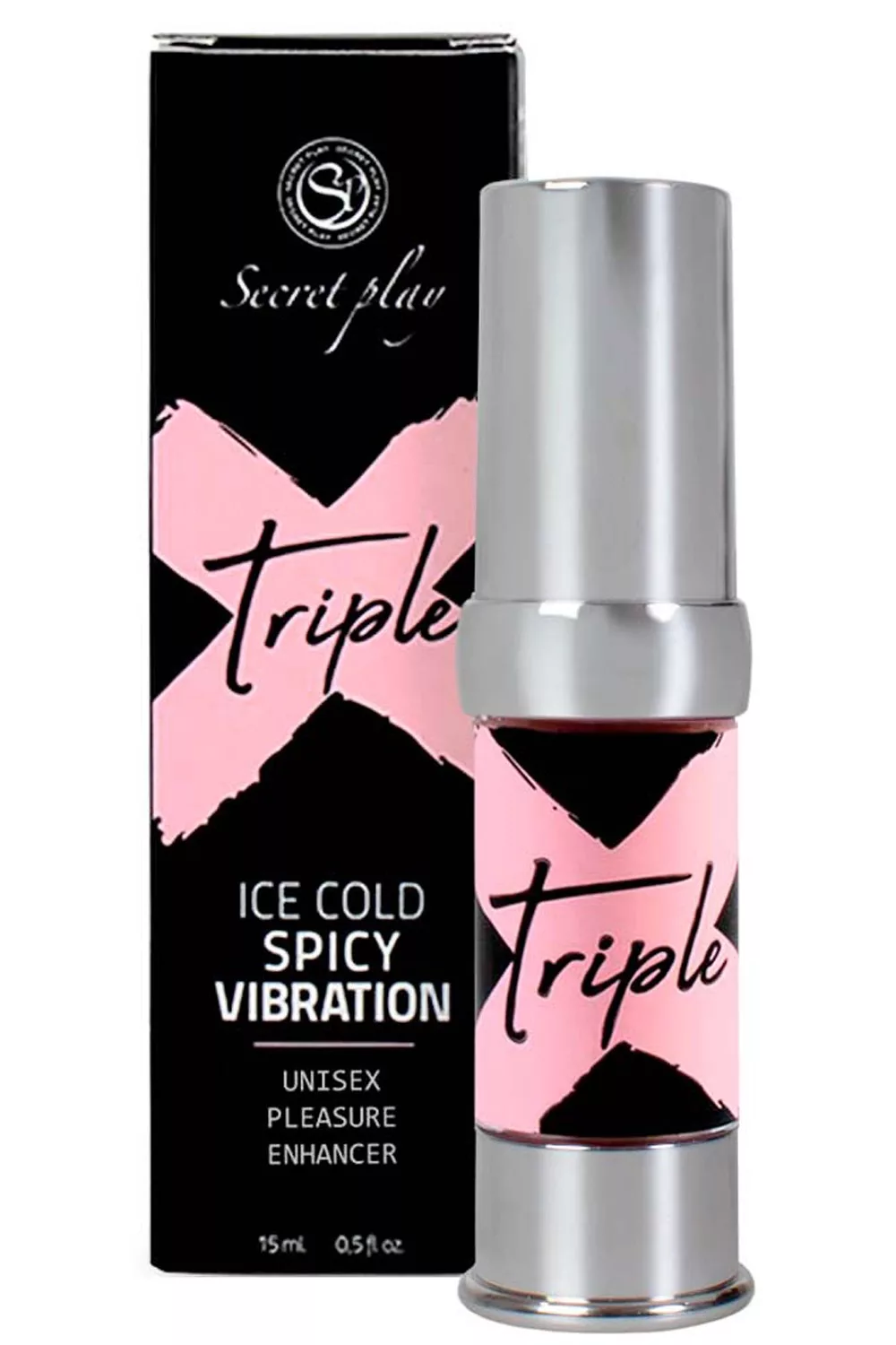 Gel intensifiant de plaisir froid vibrant 15ml