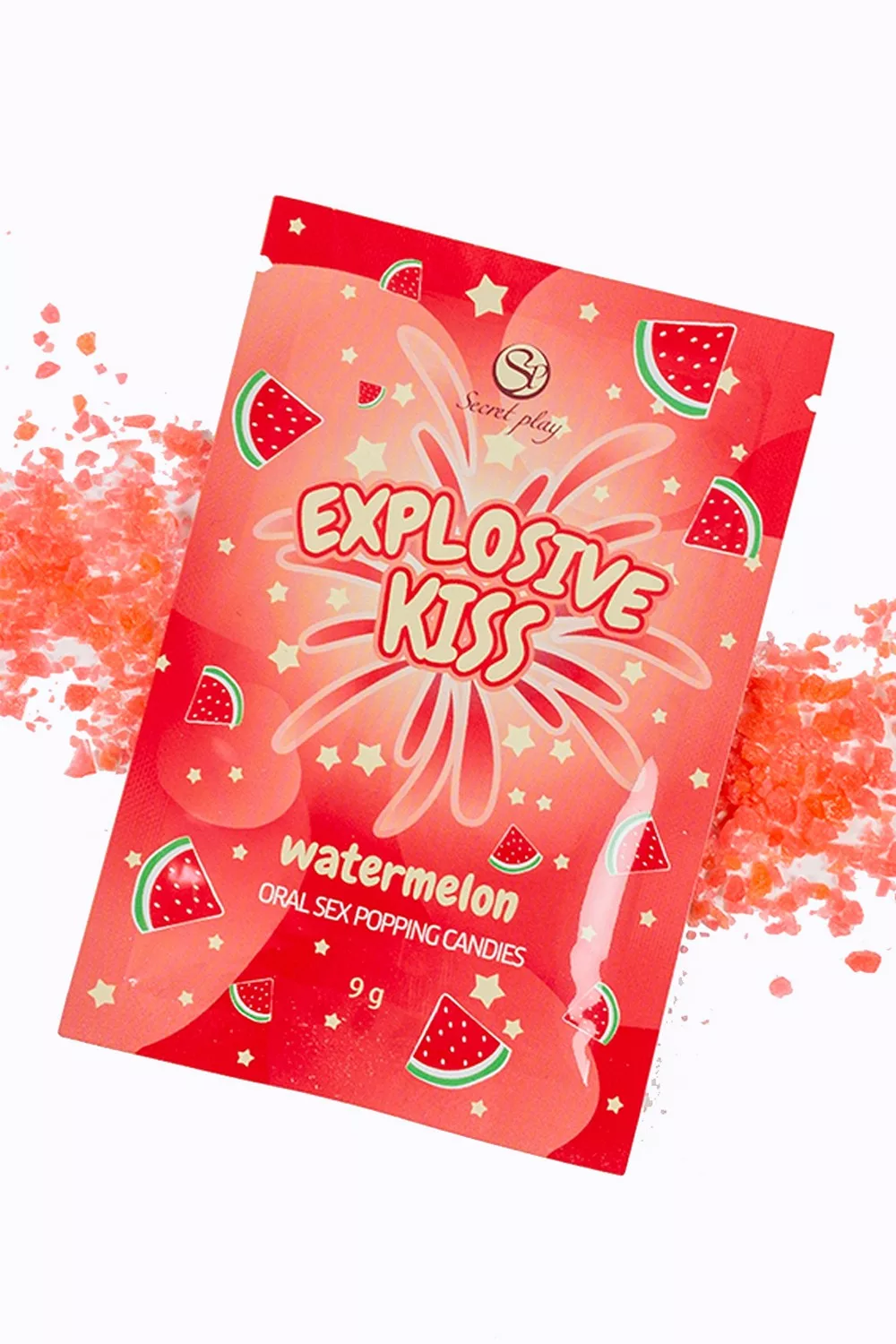 Bonbons pétillants à la pastèque spécial sexe oral