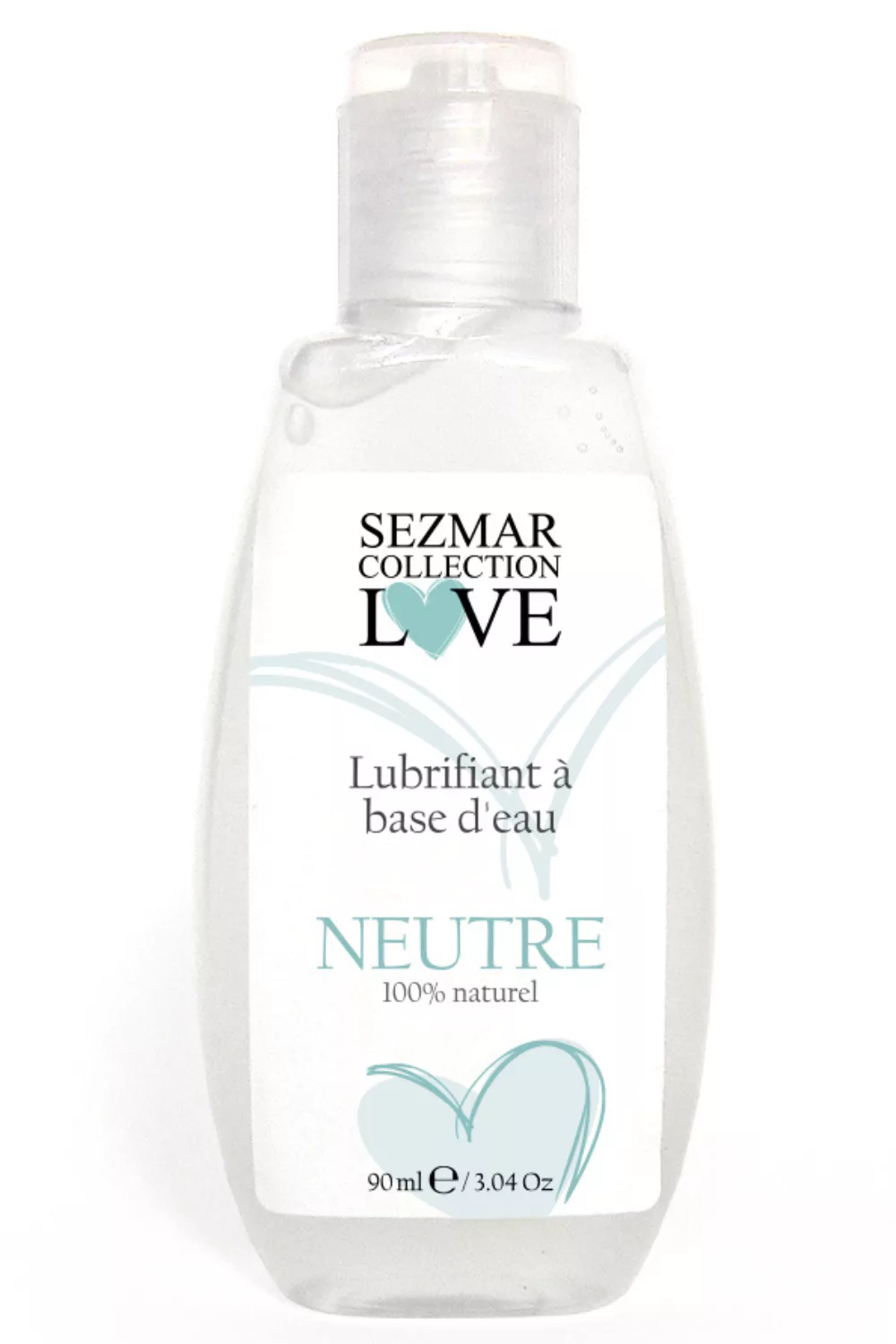 Lubrifiant à base d'eau 100% naturel Neutre 90 ml