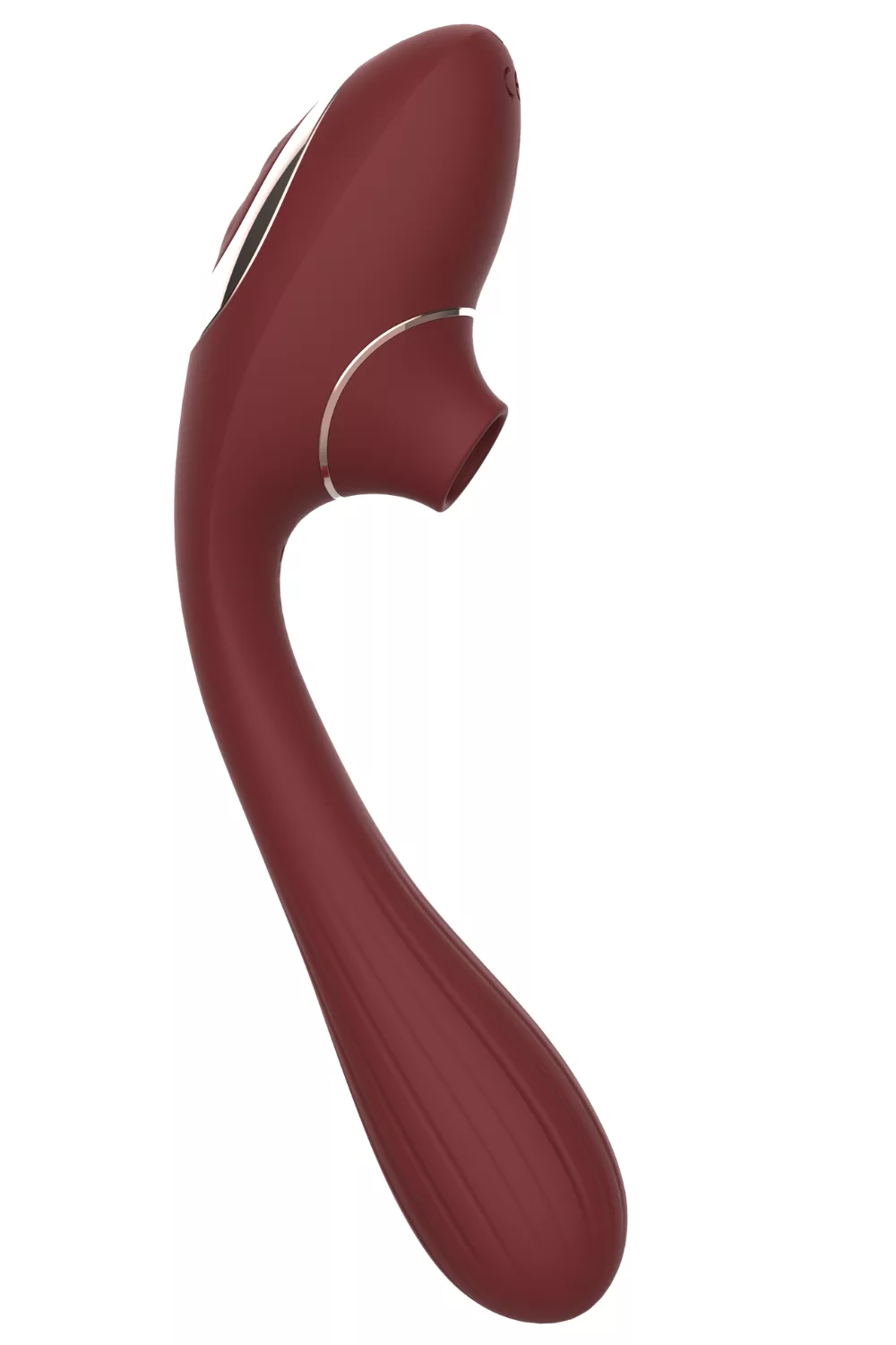 Stimulateur Clitoridien & Vibromasseur Point G 2-en-1 DINA Bordeaux