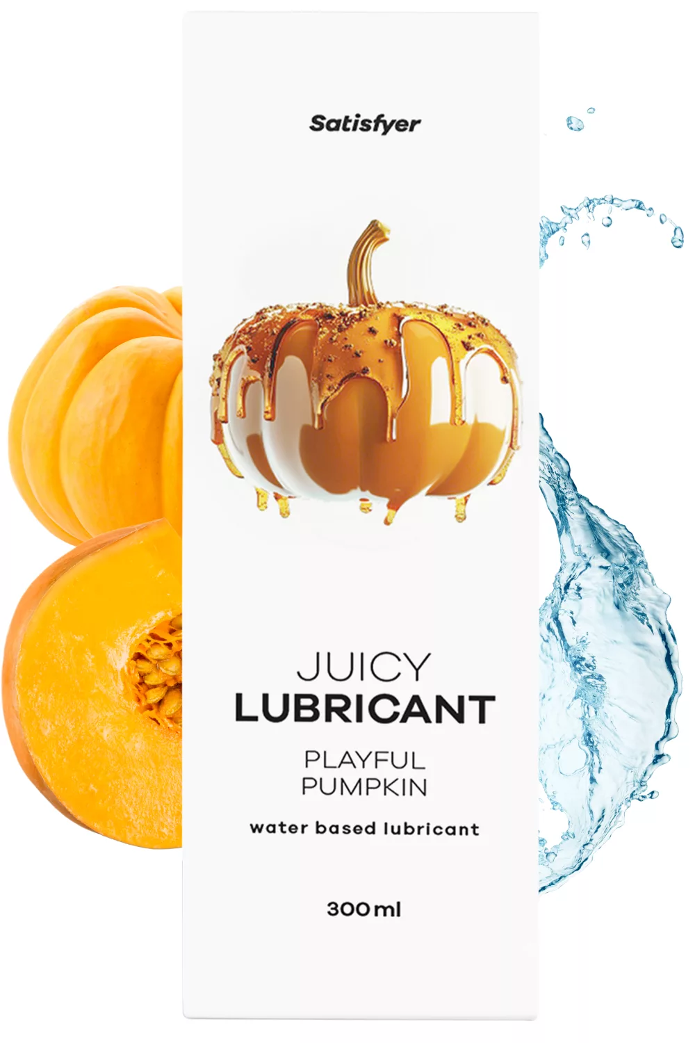 Lubrifiant à base d'eau Citrouille envoutante 300 ml Satisfyer