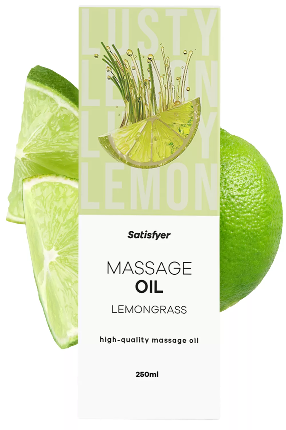 Huile de massage Citron vert 250 ml Satisfyer