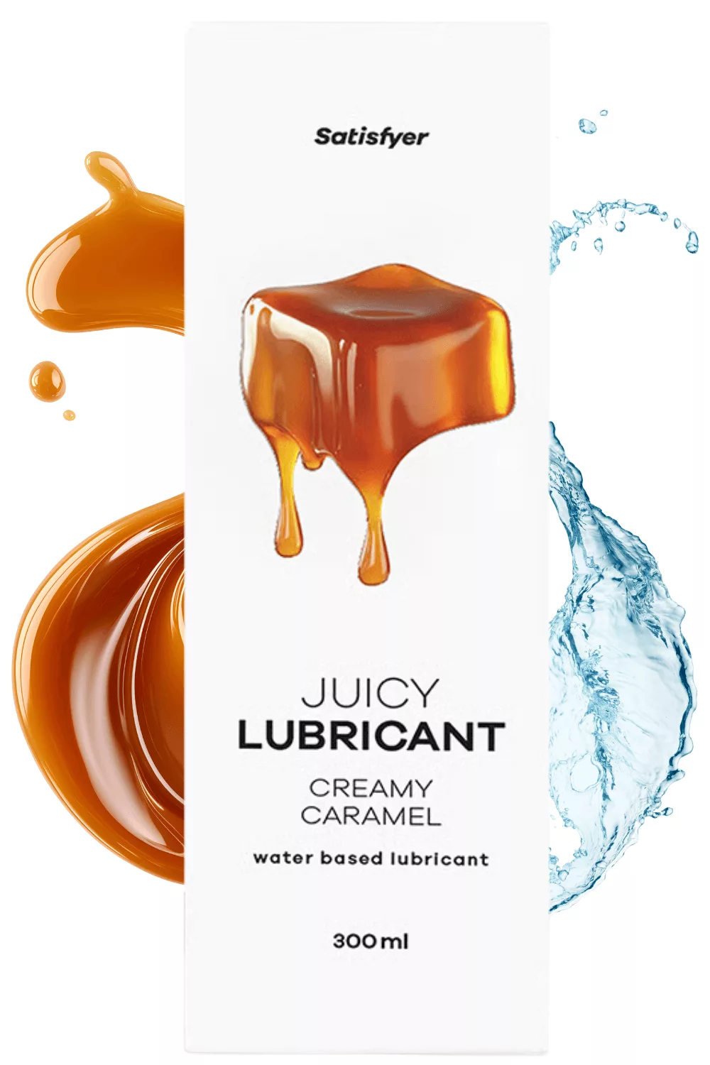 Lubrifiant à base d'eau Caramel crémeux 300 ml Satisfyer