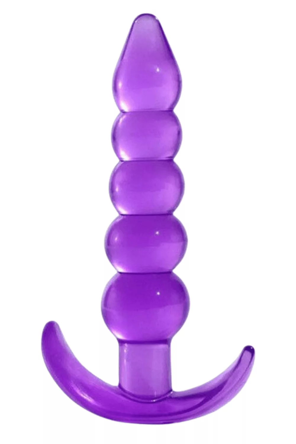 Plug Anal Jelly 5 Boules Pocket Pleasure + 1 dosette lubrifiant