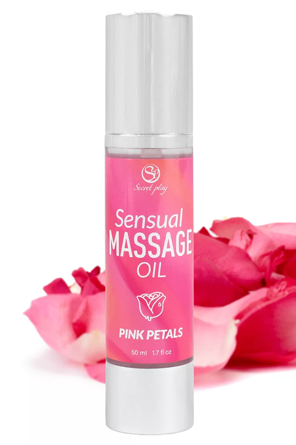 Huile de massage pétales de roses 50 ml Secret Play