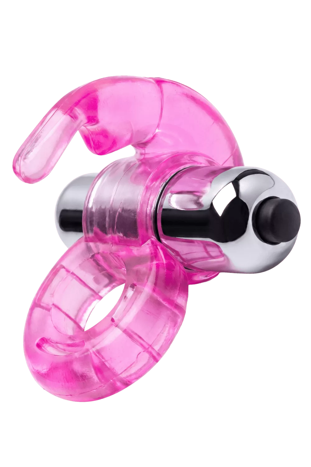 Anneau Vibrant Lapin Rose + 1 dosette lubrifiant — Pocket Pleasure