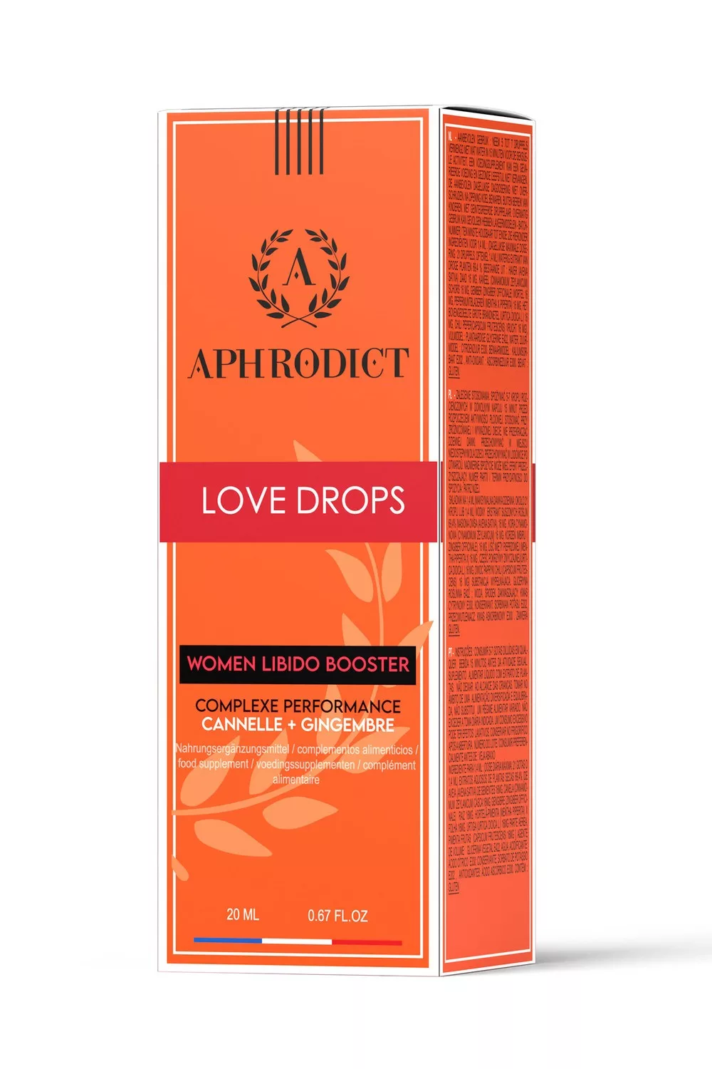 APHRODICT LOVE DROPS Complément Alimentaire Multi-Plantes pour Femme 20 ml - RUF