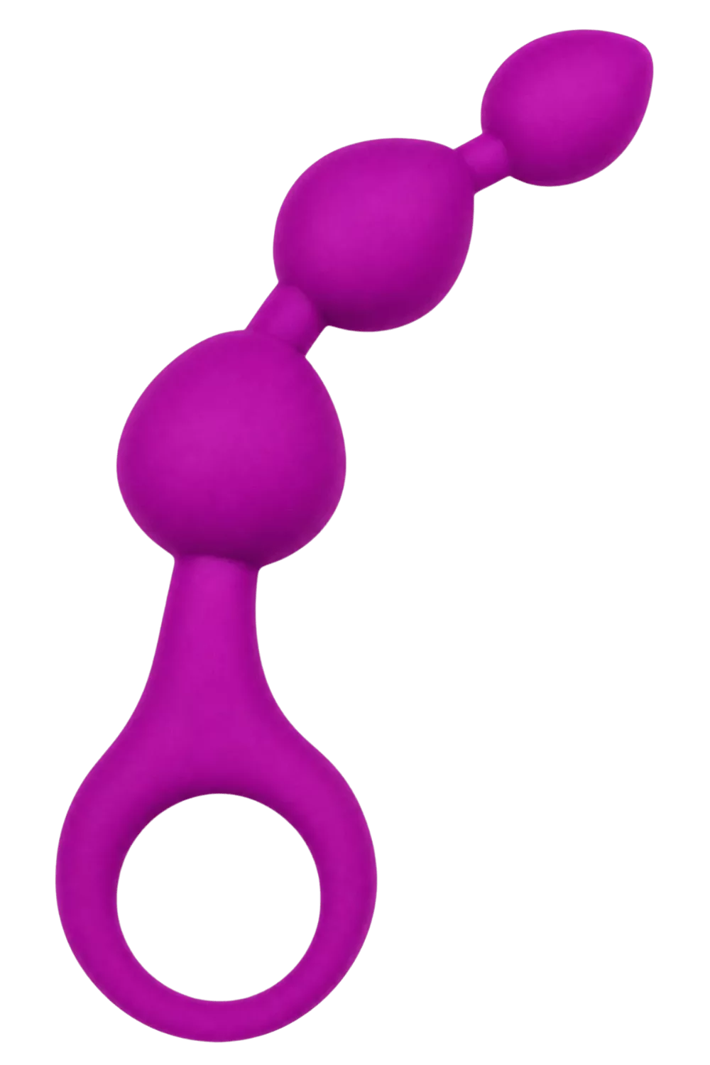 Chapelet Anal 3 Boules Fuchsia Silicone + 1 dosette de lubrifiant — Pocket Pleasure