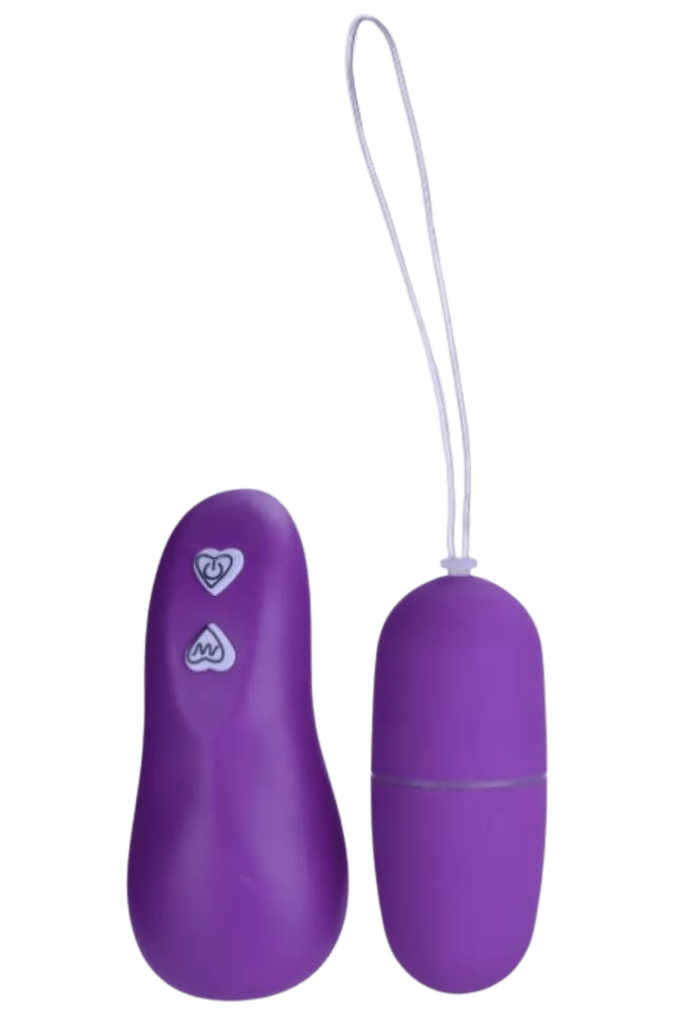 Œuf Vibrant Télécommandé 7 Vitesses Violet + 1 dosette de lubrifiant — Pocket Pleasure