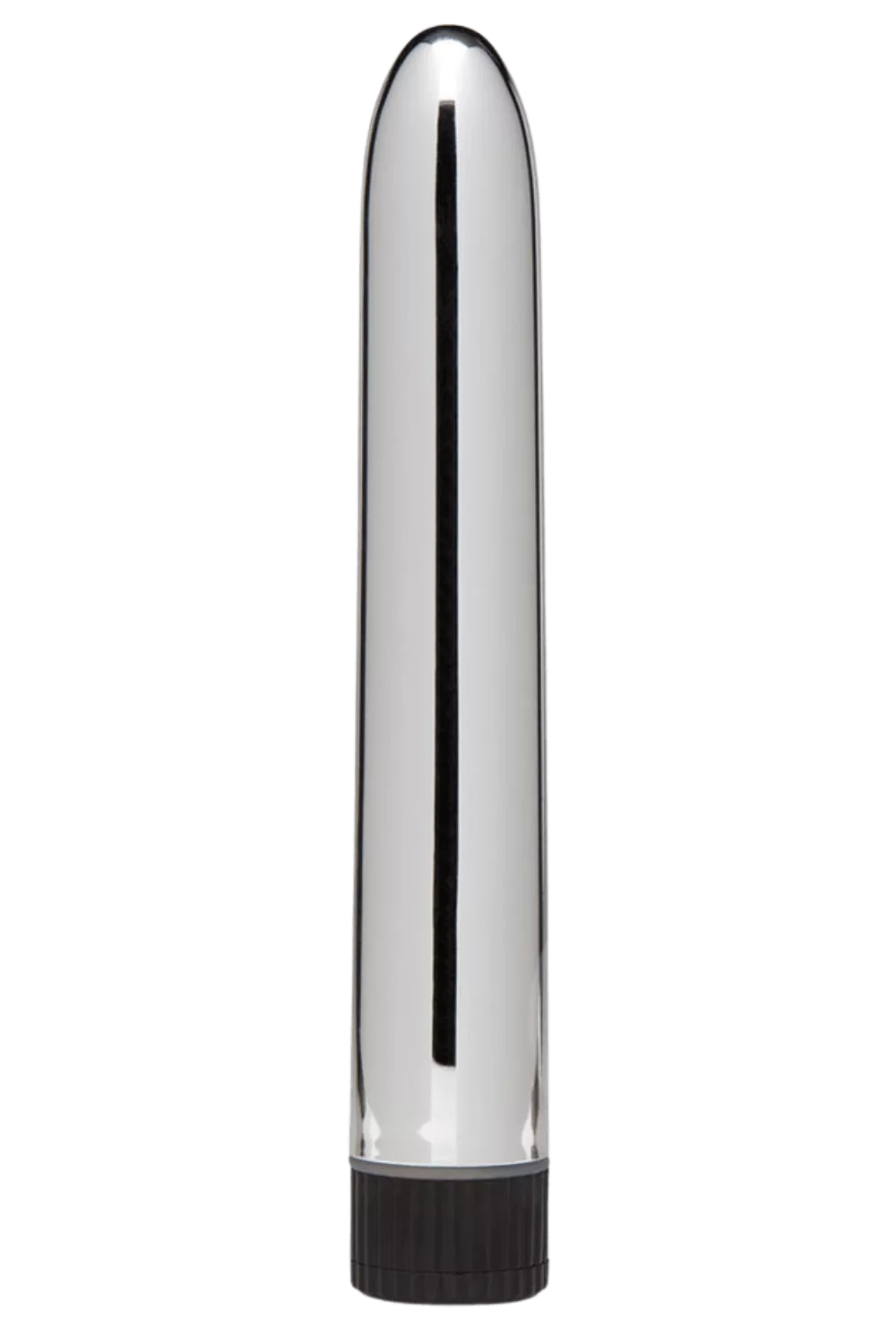 Vibromasseur Classique Argenté + 1 dosette de lubrifiant — Pocket Pleasure