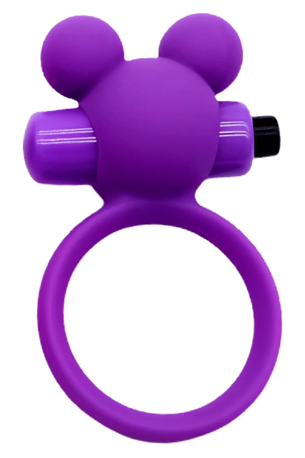 Anneau Vibrant Ourson Violet + 1 dosette de lubrifiant — Pocket Pleasure