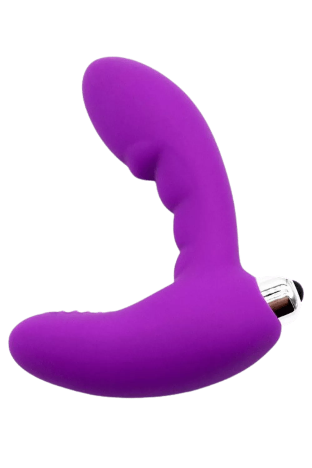 Vibromasseur anal violet stimulateur de prostate Pocket Pleasure + 1 dosette lubrifiant